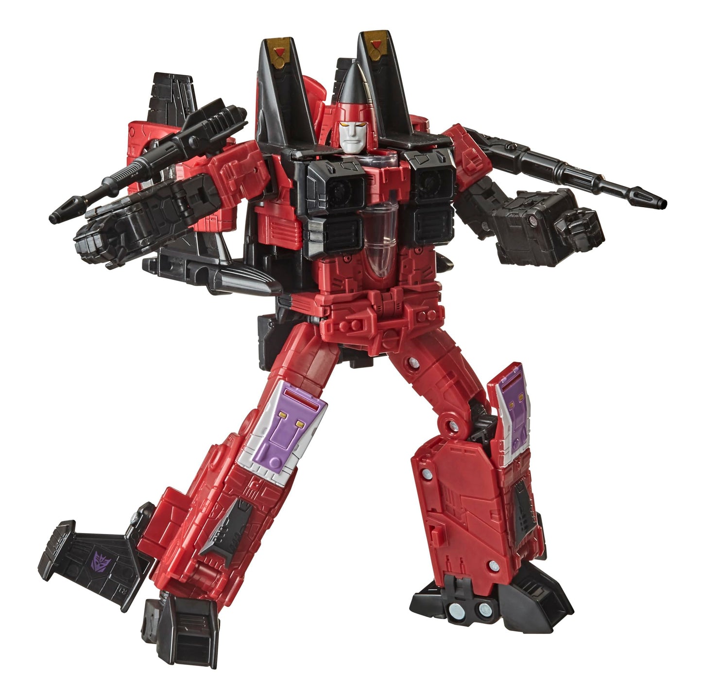 Transformers Generations War for Cybertron Earthrise WFC-E26 Voyager Thrust – Decepticon Jet & Robot Modes