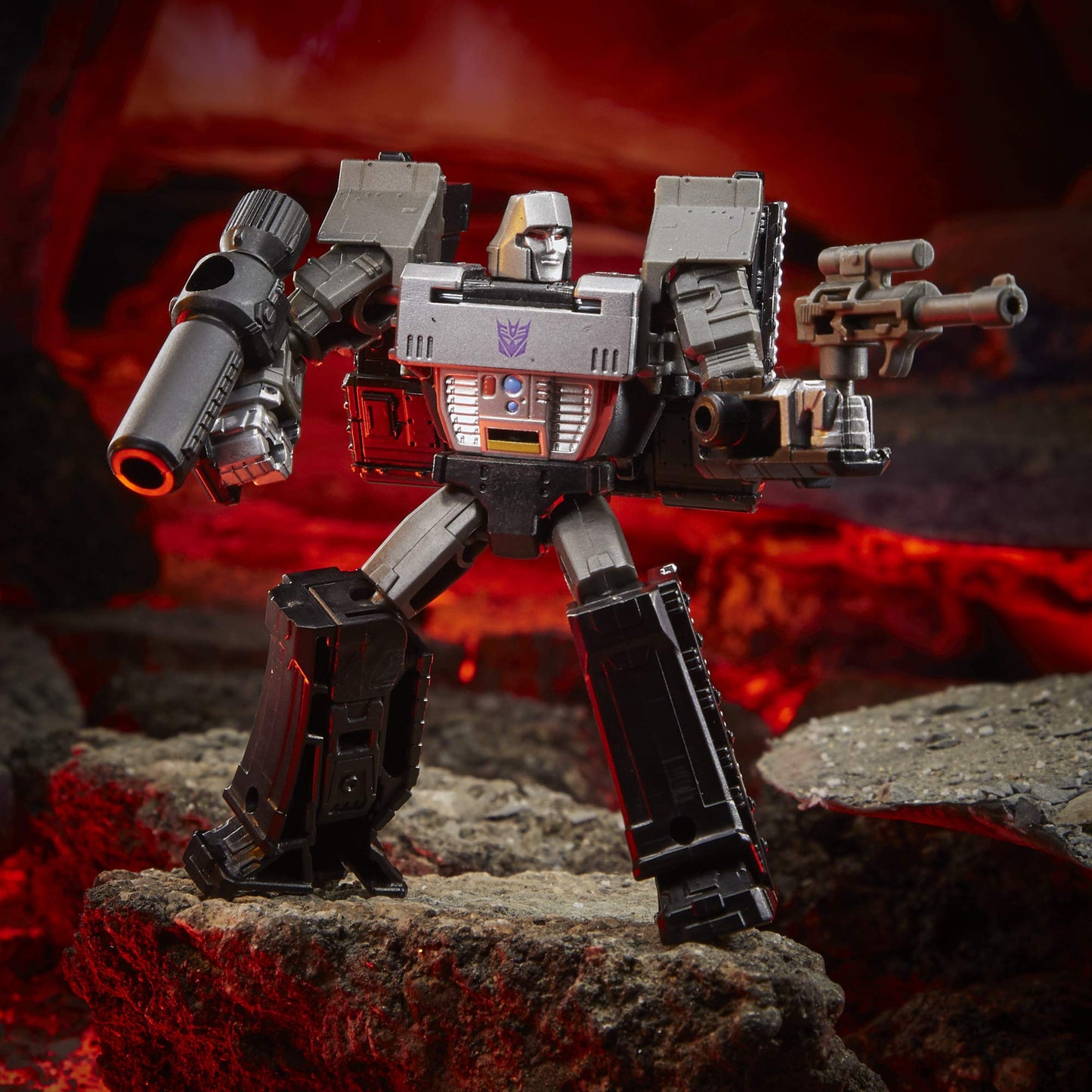 Transformers Kingdom Core Class WFC-K13 Megatron 3.5-Inch Action Figure – Collectible Toy (Ages 8+)