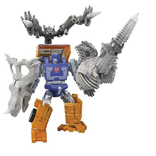 Transformers Generations War for Cybertron Kingdom Deluxe WFC-K15 Ractonite Fossilizer – 5.5-inch