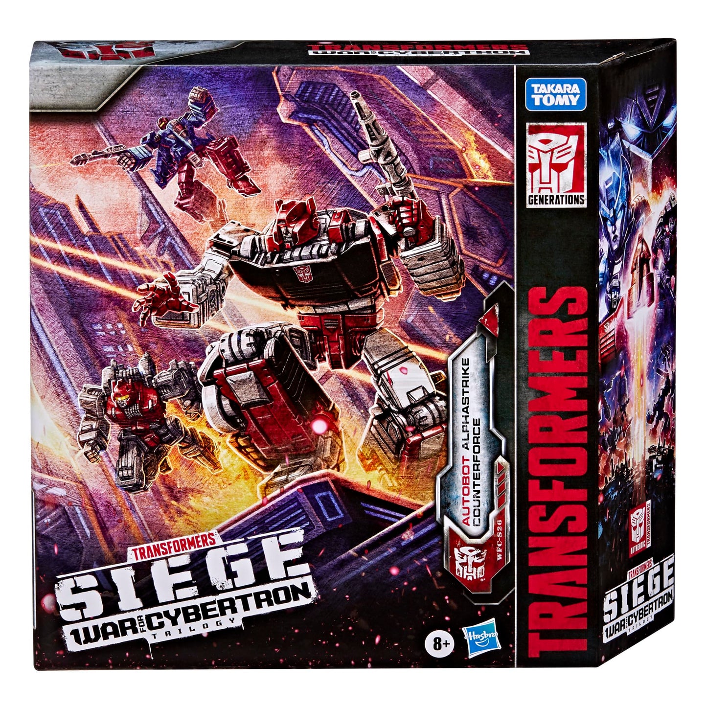 Transformers War for Cybertron Alphastrike Counterforce 3-Pack – Autobot Action Figures