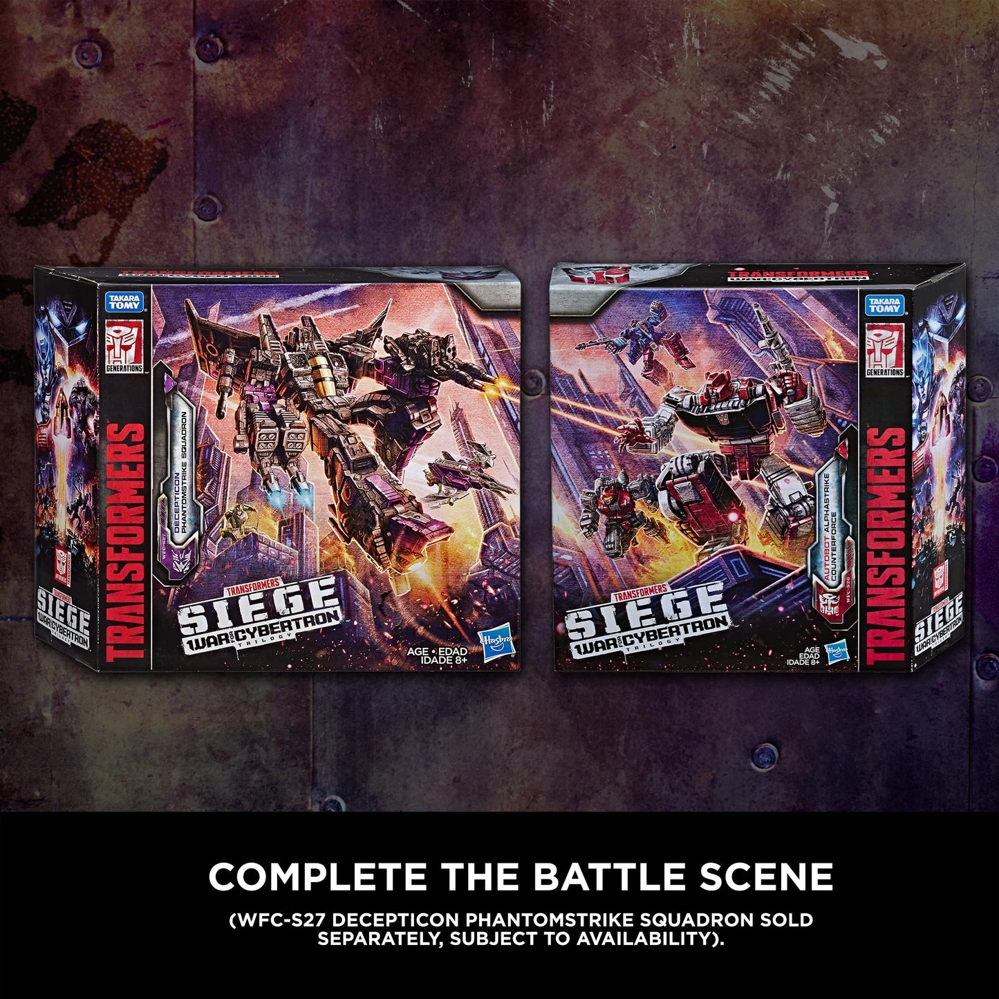 Transformers War for Cybertron Alphastrike Counterforce 3-Pack – Autobot Action Figures