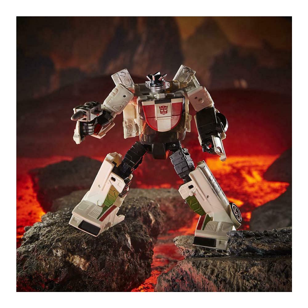 Transformers Generations War for Cybertron Kingdom Deluxe Wheeljack WFC-K24 – 5.5-Inch Action Figure