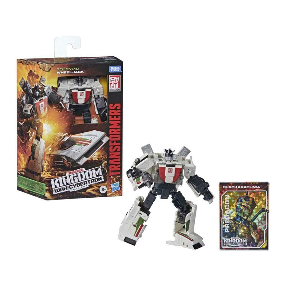 Transformers Generations War for Cybertron Kingdom Deluxe Wheeljack WFC-K24 – 5.5-Inch Action Figure