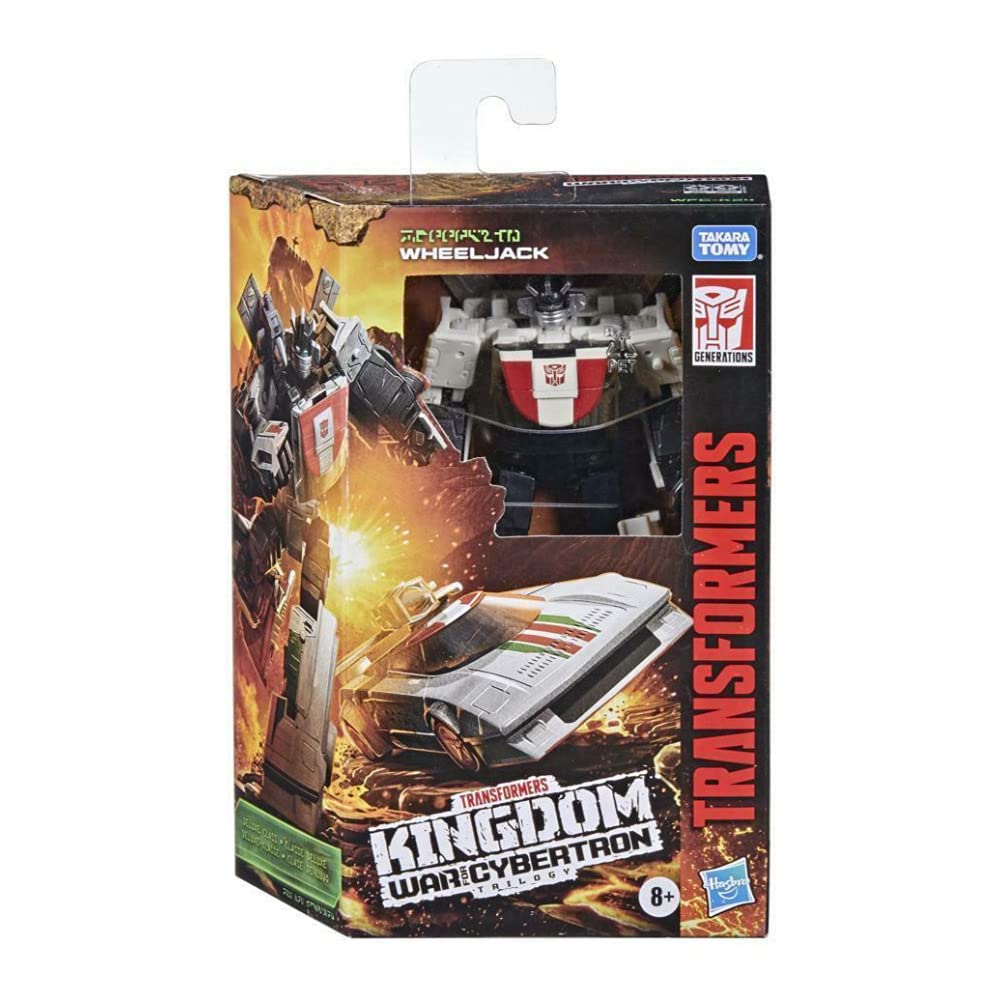 Transformers Generations War for Cybertron Kingdom Deluxe Wheeljack WFC-K24 – 5.5-Inch Action Figure