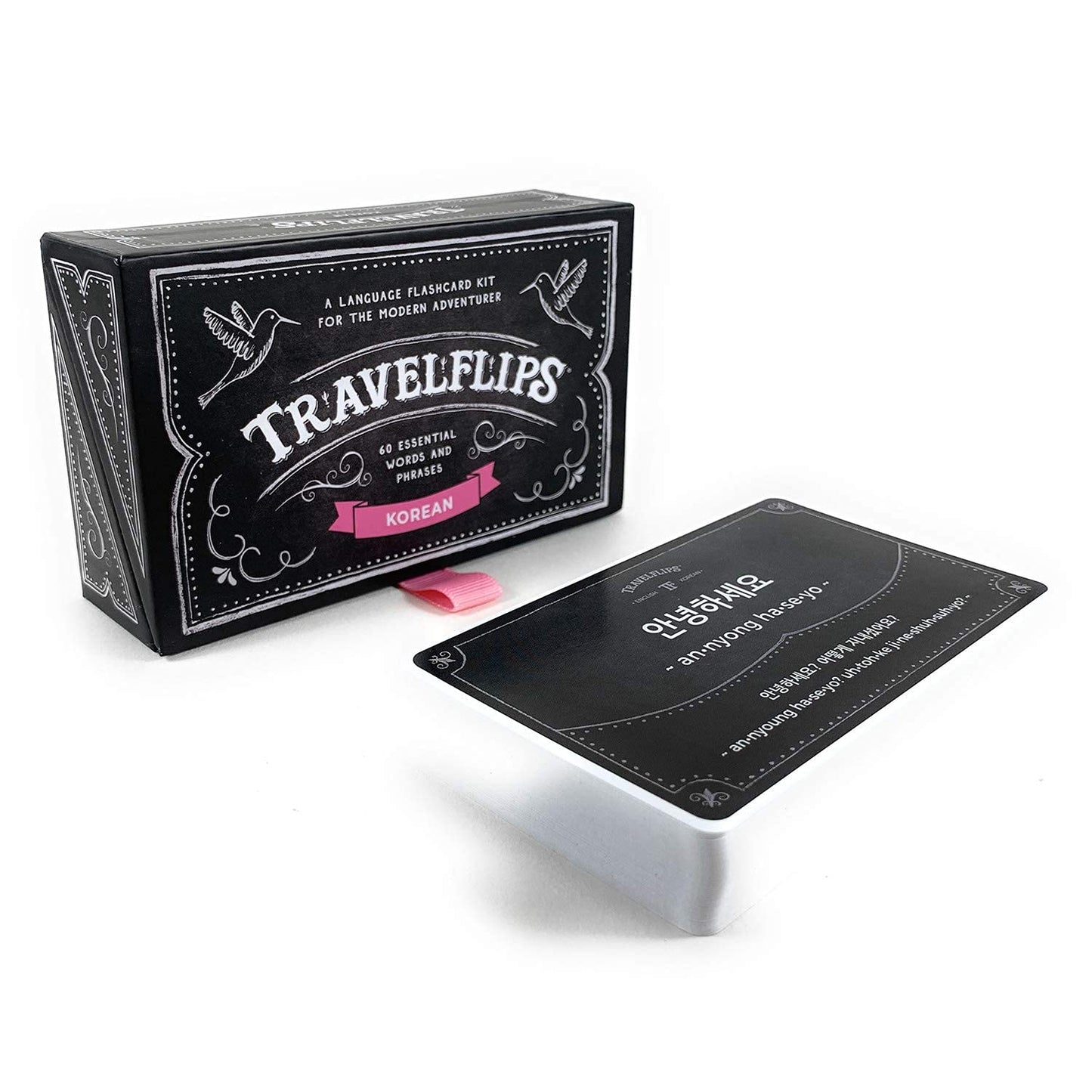 Travelflips Korean Flash Cards – Learn Basic Vocabulary & Phrases