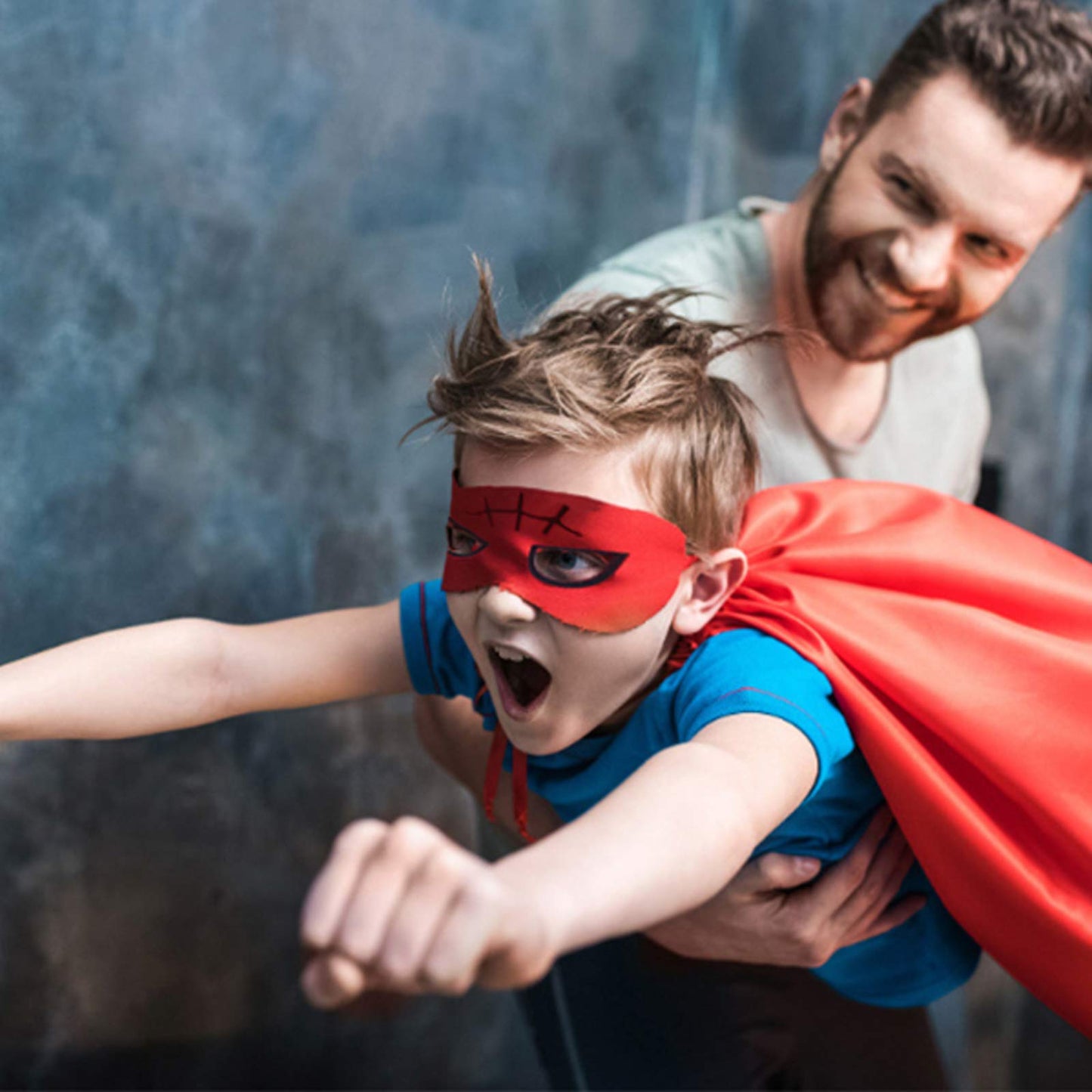 Treasure Store Superhero Capes & Masks — 4-Piece Dress-Up Set for 3-7 Year Old Boys