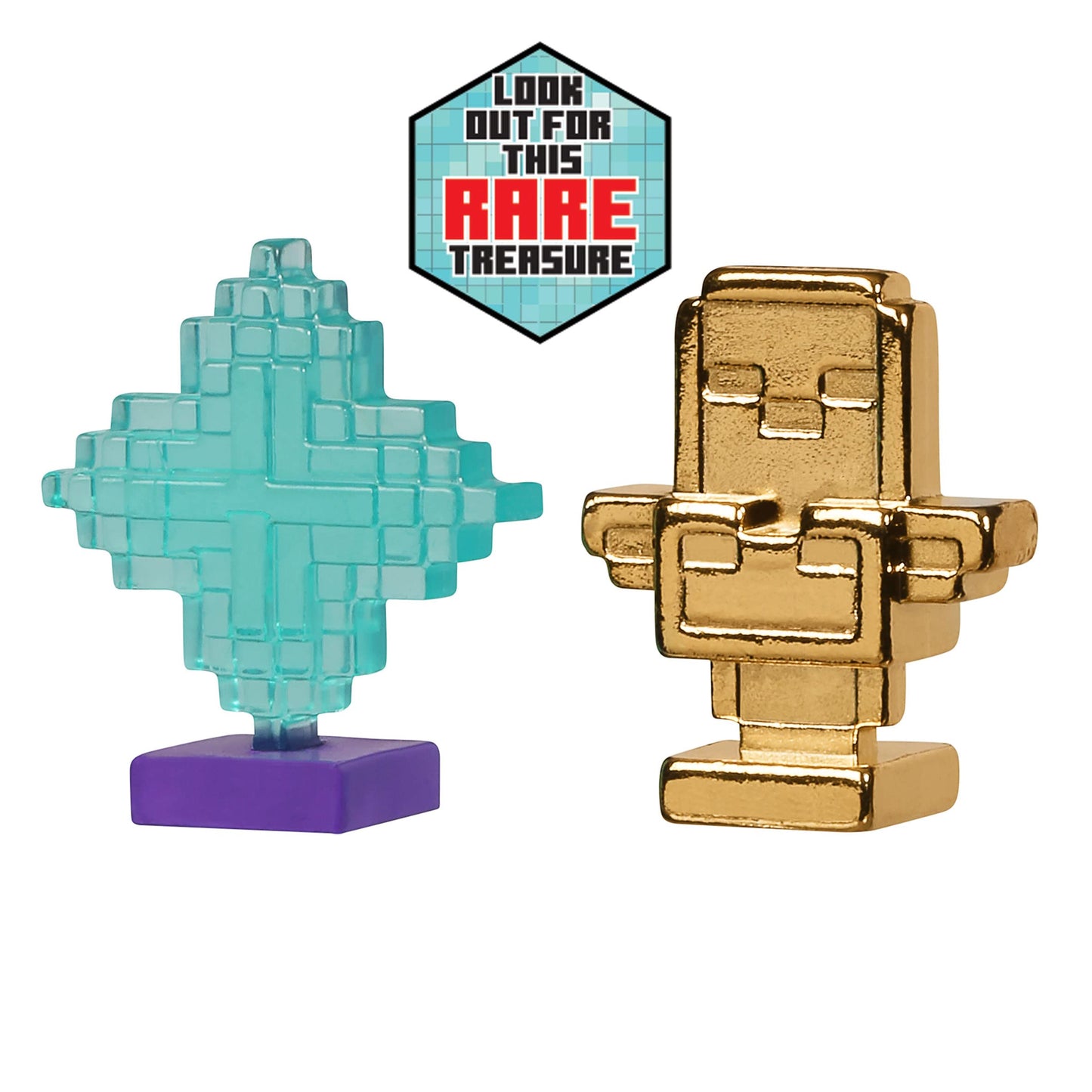 Treasure X Minecraft S1 Nether Portal Craft | Collectible Figures & Crafting Set