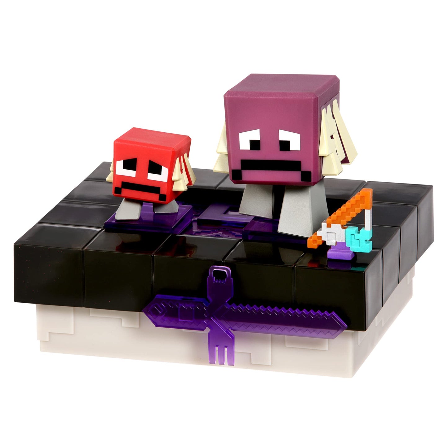 Treasure X Minecraft S1 Nether Portal Craft | Collectible Figures & Crafting Set