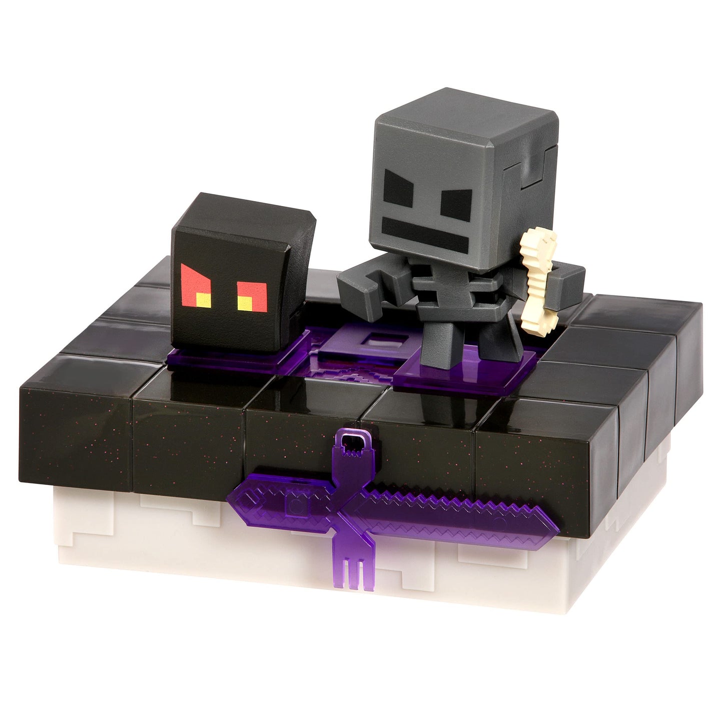 Treasure X Minecraft S1 Nether Portal Craft | Collectible Figures & Crafting Set