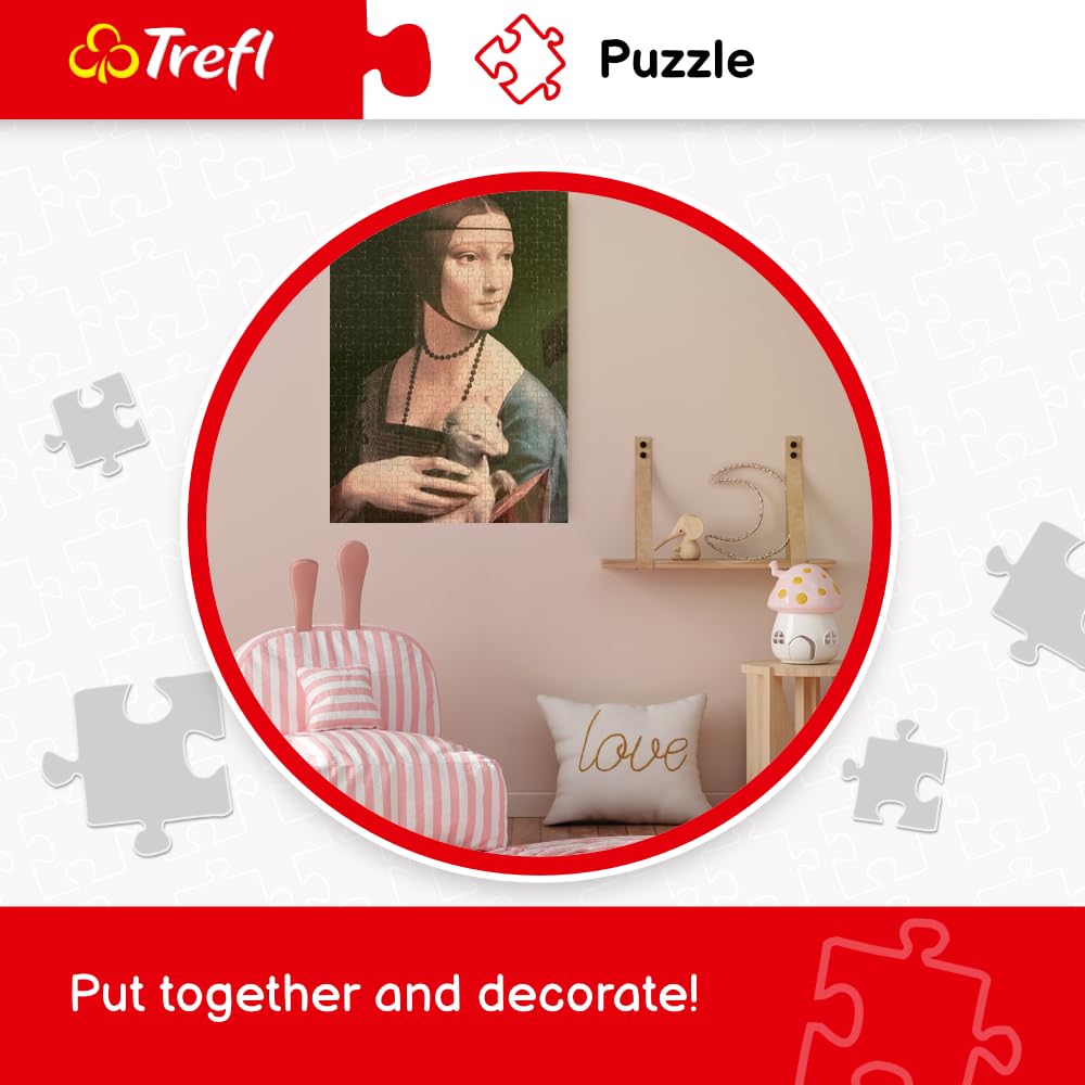 Trefl Street of Paris 6000-Piece Jigsaw Puzzle – 54 x 38 in DIY Puzzle