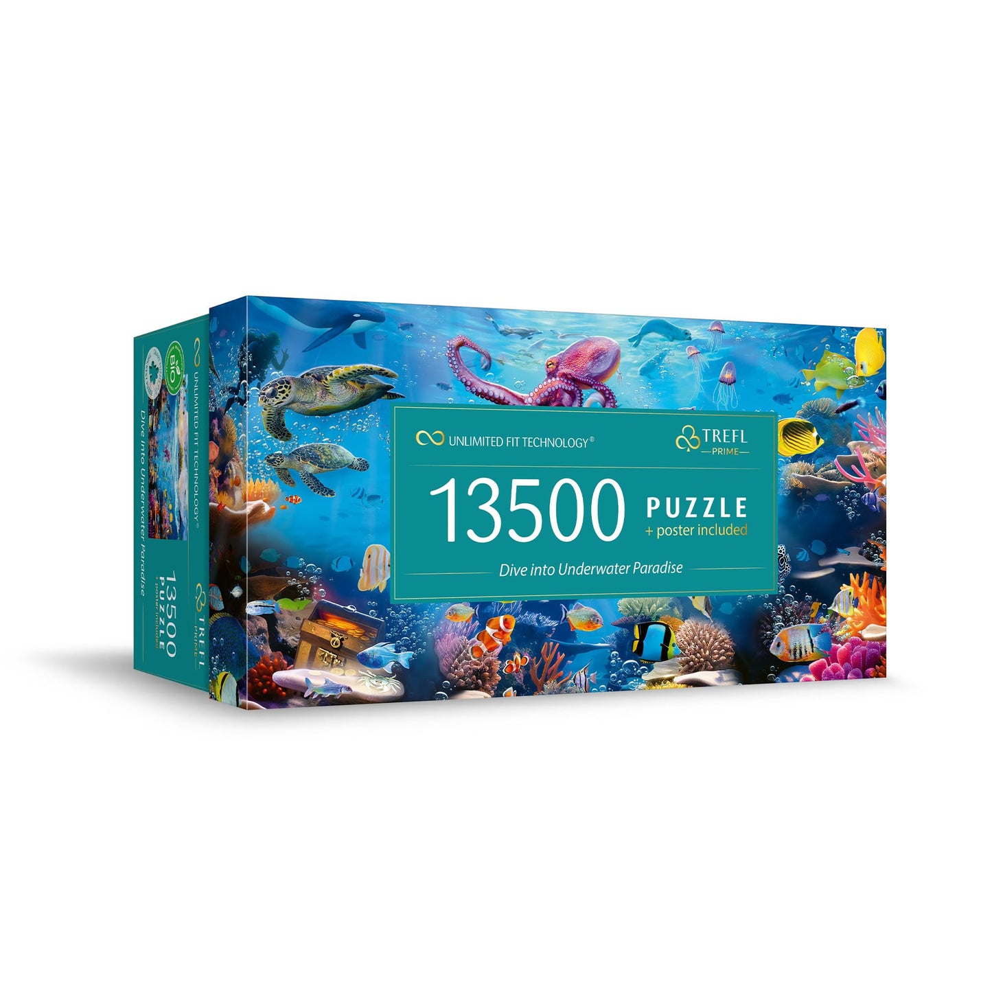 Trefl Prime 13500 Jigsaw — Dive into Underwater Paradise (78x54)