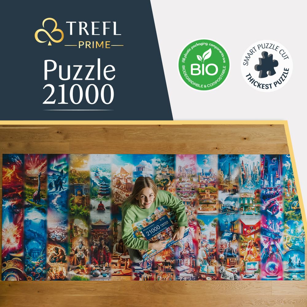 Trefl Prime UFT Earth Chronicles 21000-Piece Puzzle – Giant Jigsaw (14+)