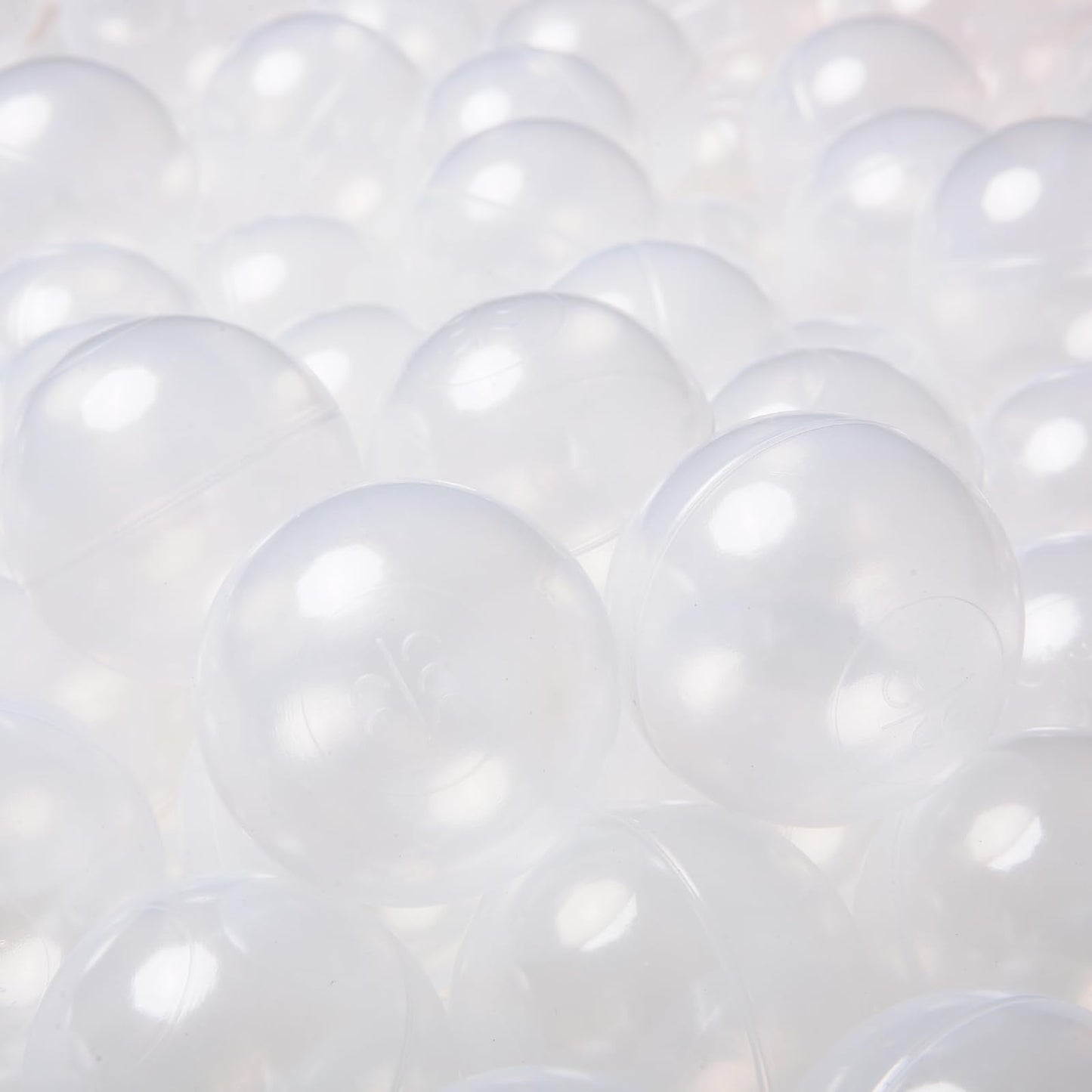 TRENDPLAY 170 Ocean Ball Pit Balls – Phthalate Free, BPA Free, Non-Toxic (Clear)