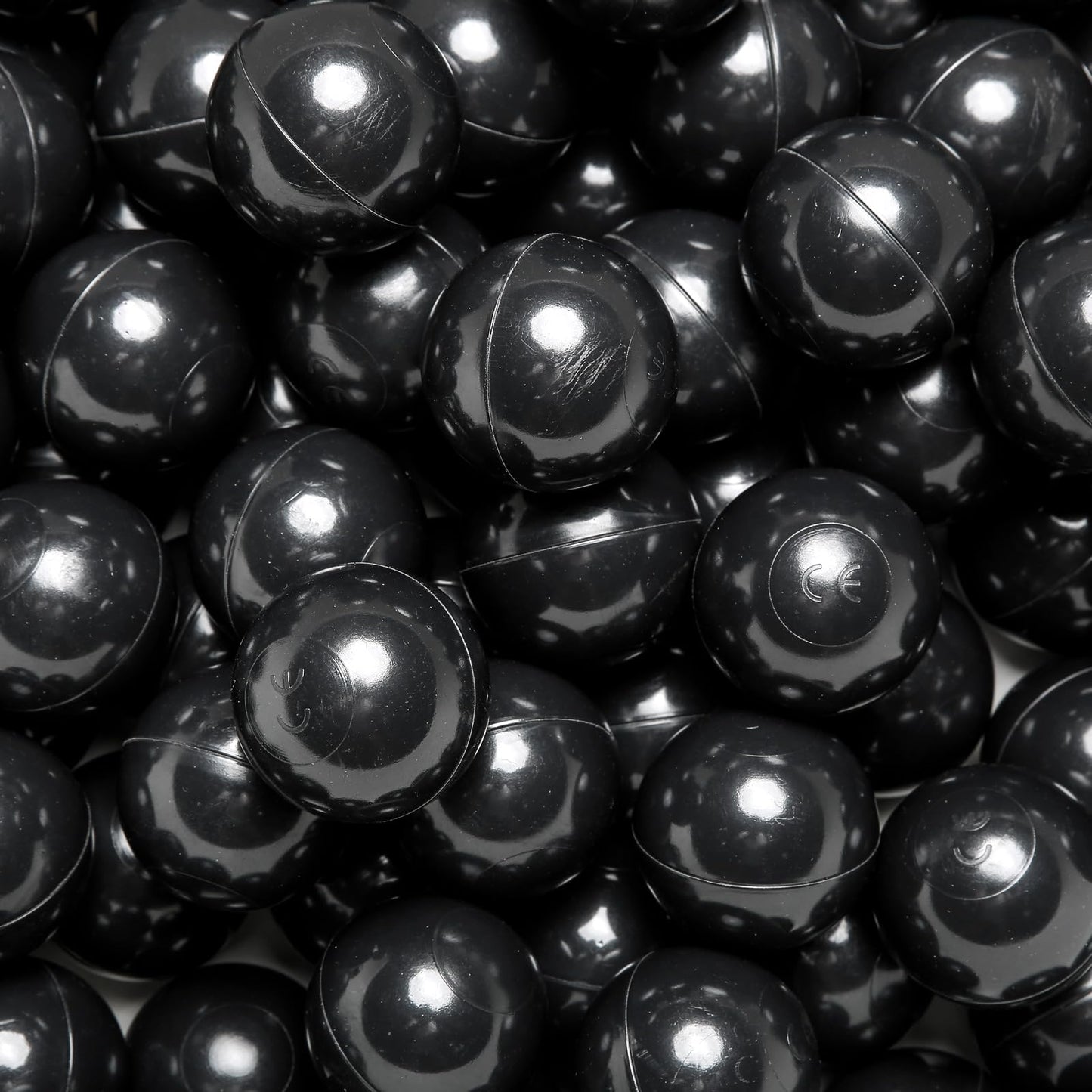TRENDPLAY Black Ball Pit Balls – Safe Plastic Balls, 170-Pack for Indoor & Outdoor Play