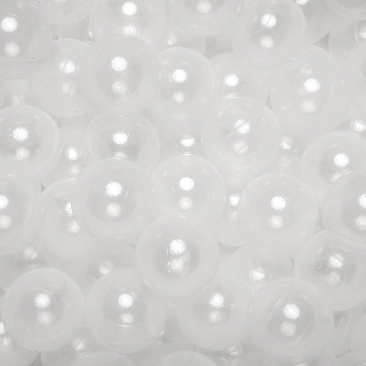 TRENDPLAY 50-Pack Plastic Ball Pit Balls – 2.2-Inch Hollow, Safe & Colorful Play for Toddlers