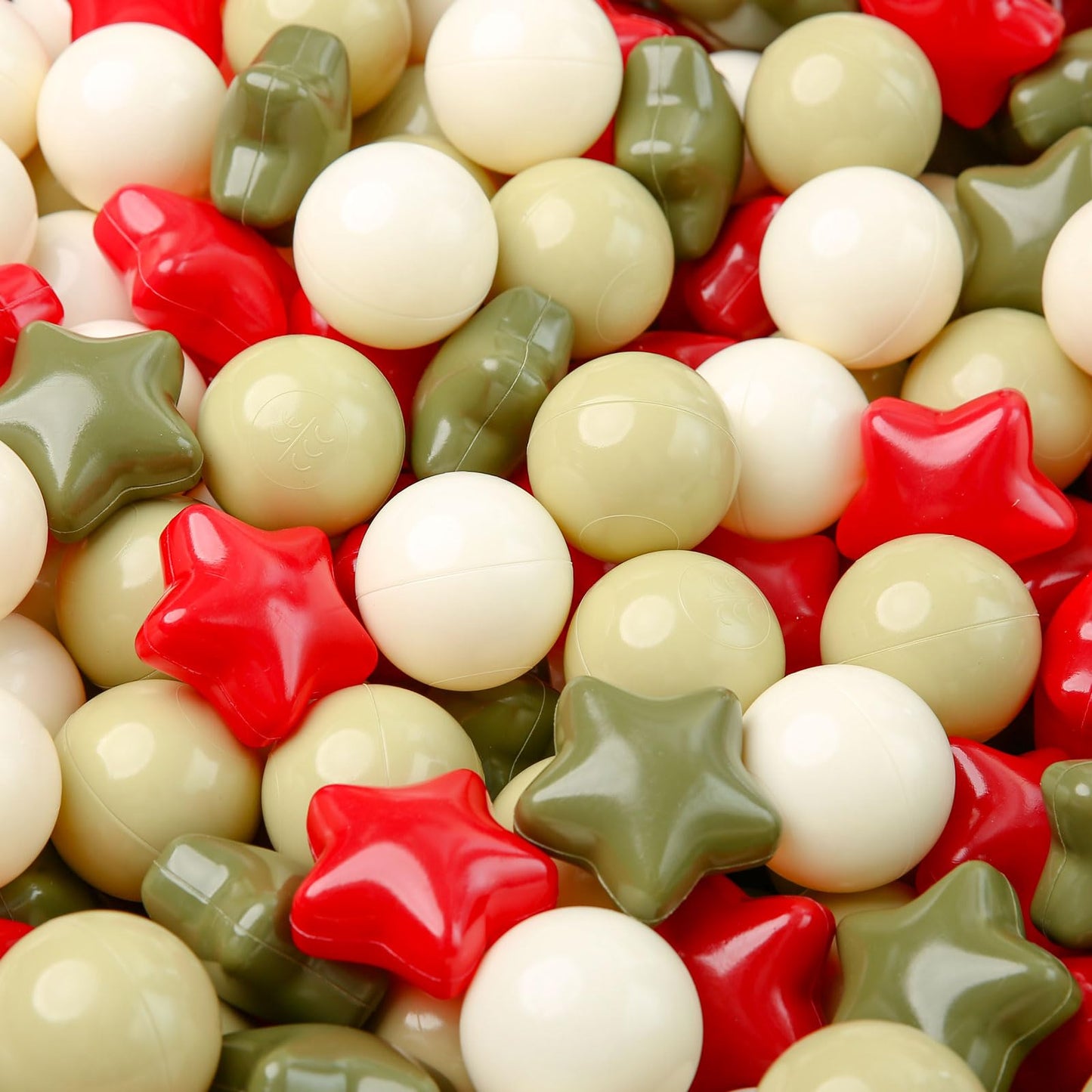 TRENDPLAY Star Ball Pit Balls – 100 Count, Non-Toxic Safe Play for Toddlers