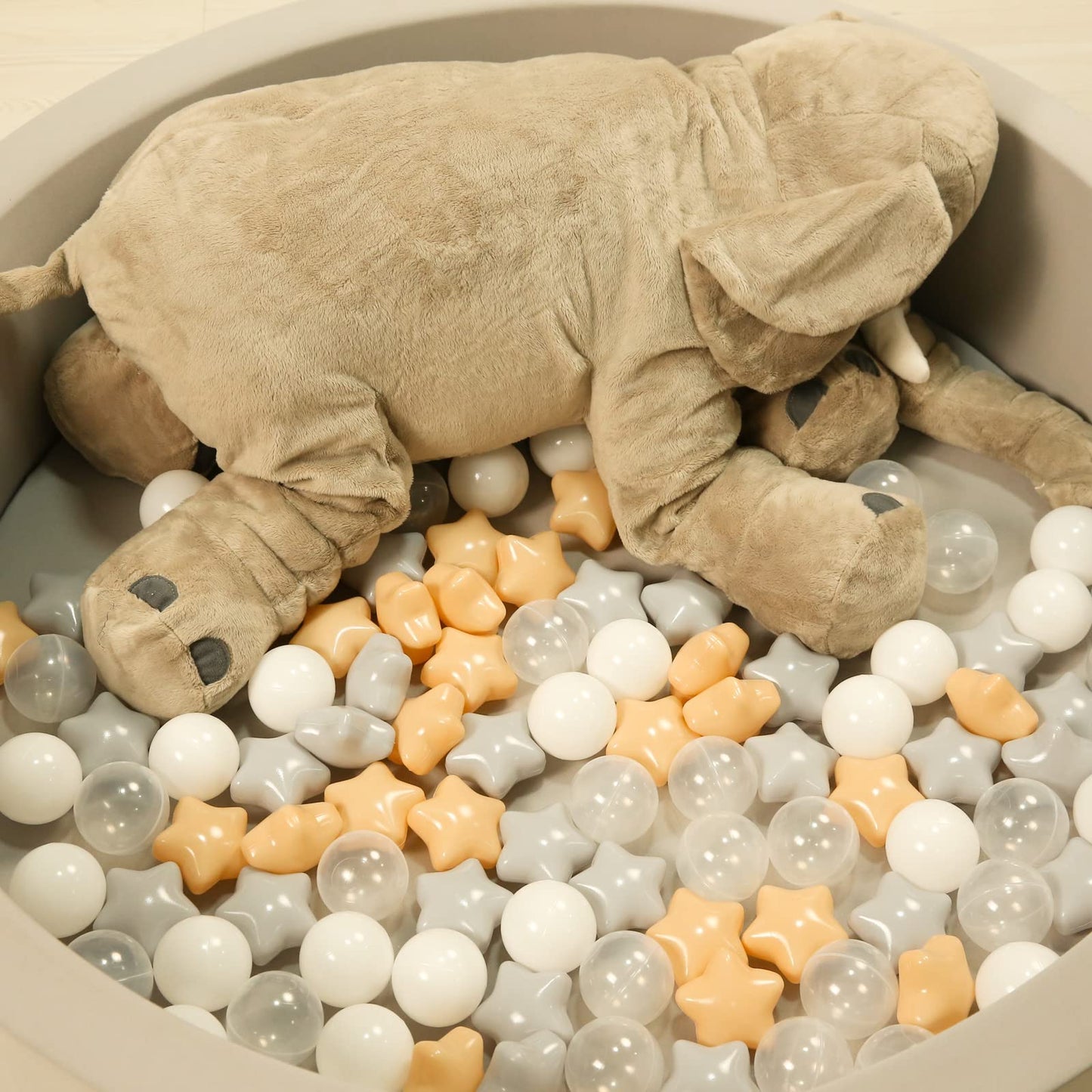 TRENDPLAY Star Ball Pit Balls for Toddlers – 200 Count, Safe & Durable