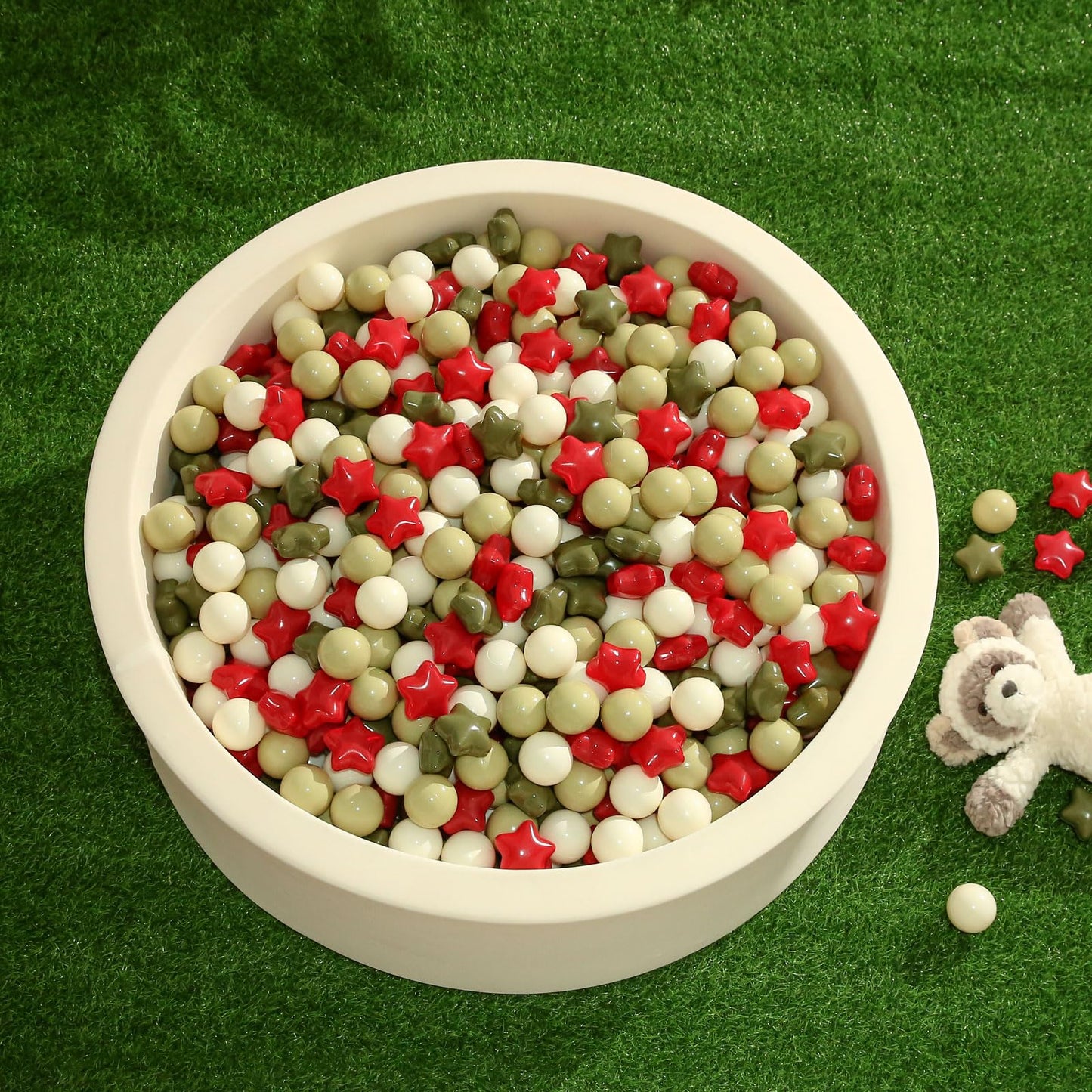 TRENDPLAY Star Ball Pit Balls – 100 Count, Non-Toxic Safe Play for Toddlers