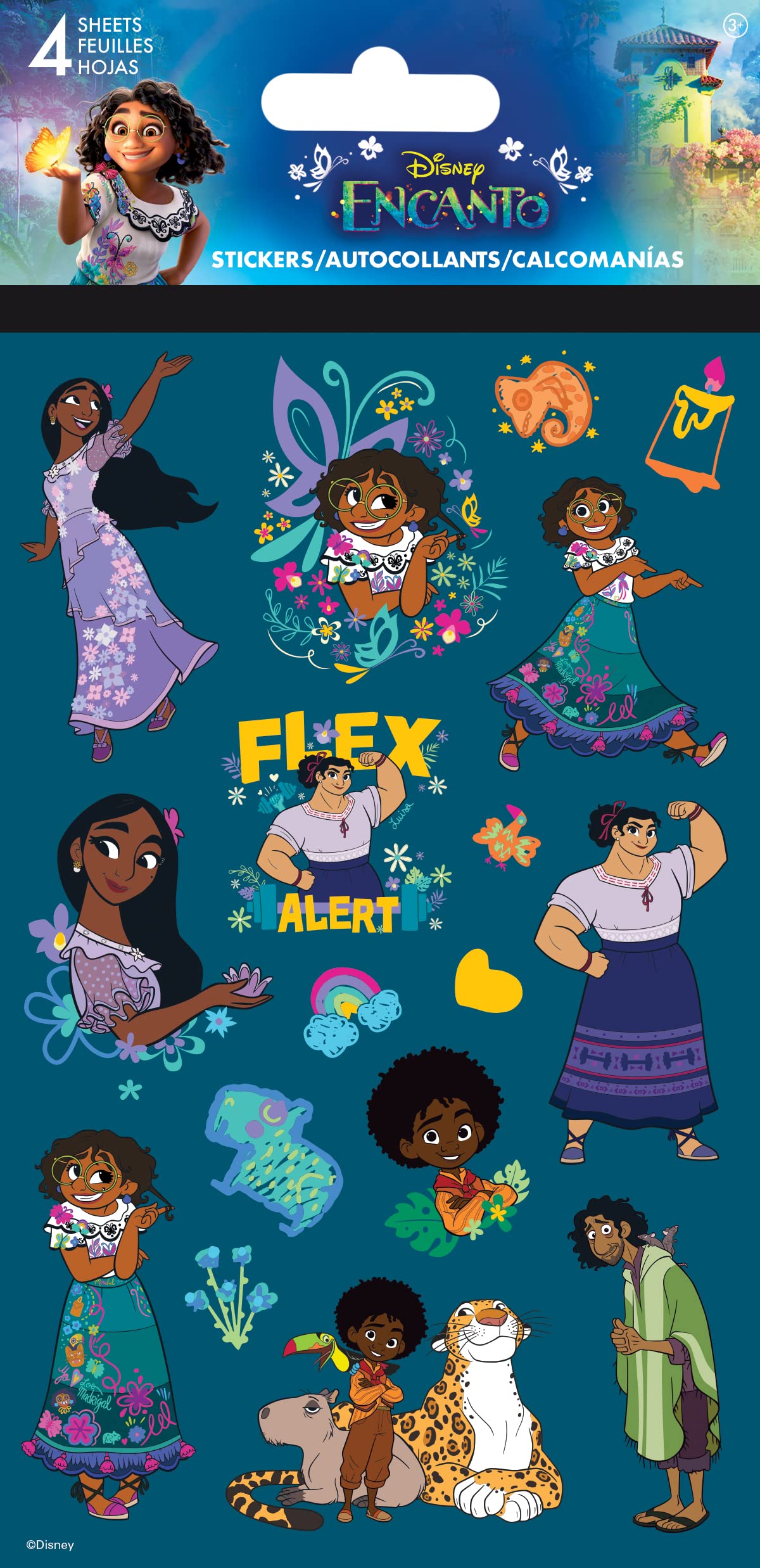 Encanto Standard Sticker - 4 Sheet | Trends International