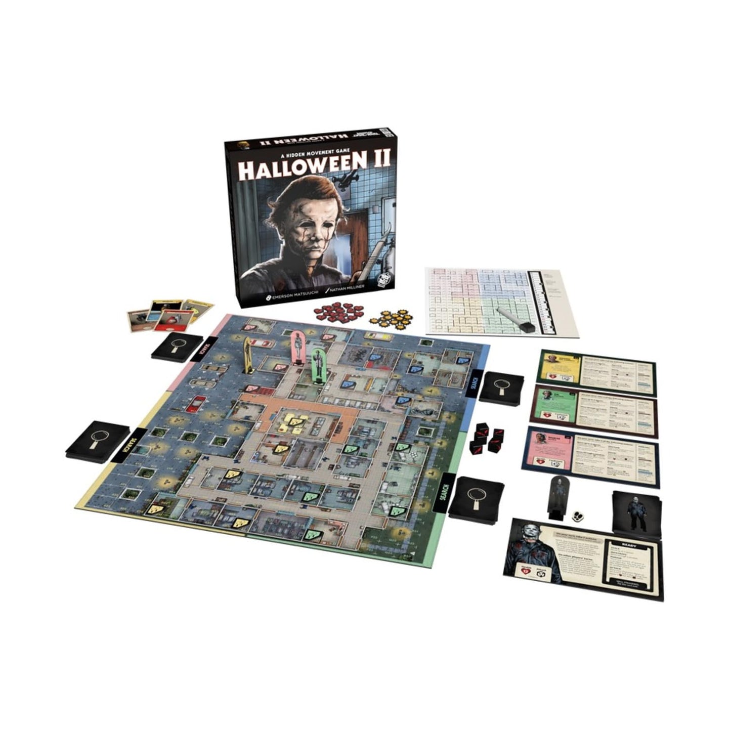 Trick Or Treat Studios Halloween 2 Strategy Board Game | 2–4 Players, Ages 14+