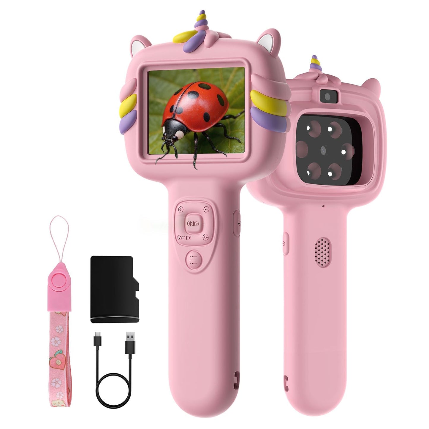 Trigowalt Kids Microscope Camera - Handheld 2.4-Inch Screen, Autofocus, 1000x Magnification