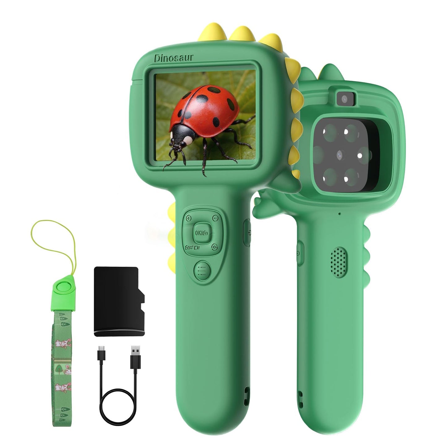 Trigowalt Kids Microscope Camera – Handheld 2.4-inch Screen, Autofocus, Educational Science Kit