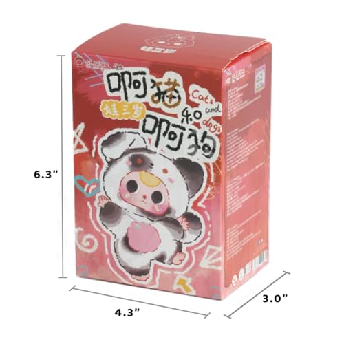 Triiter Baby Three Cat and Dog Series Plush Blind Box – 1 of 10 Styles | Collectible Figures