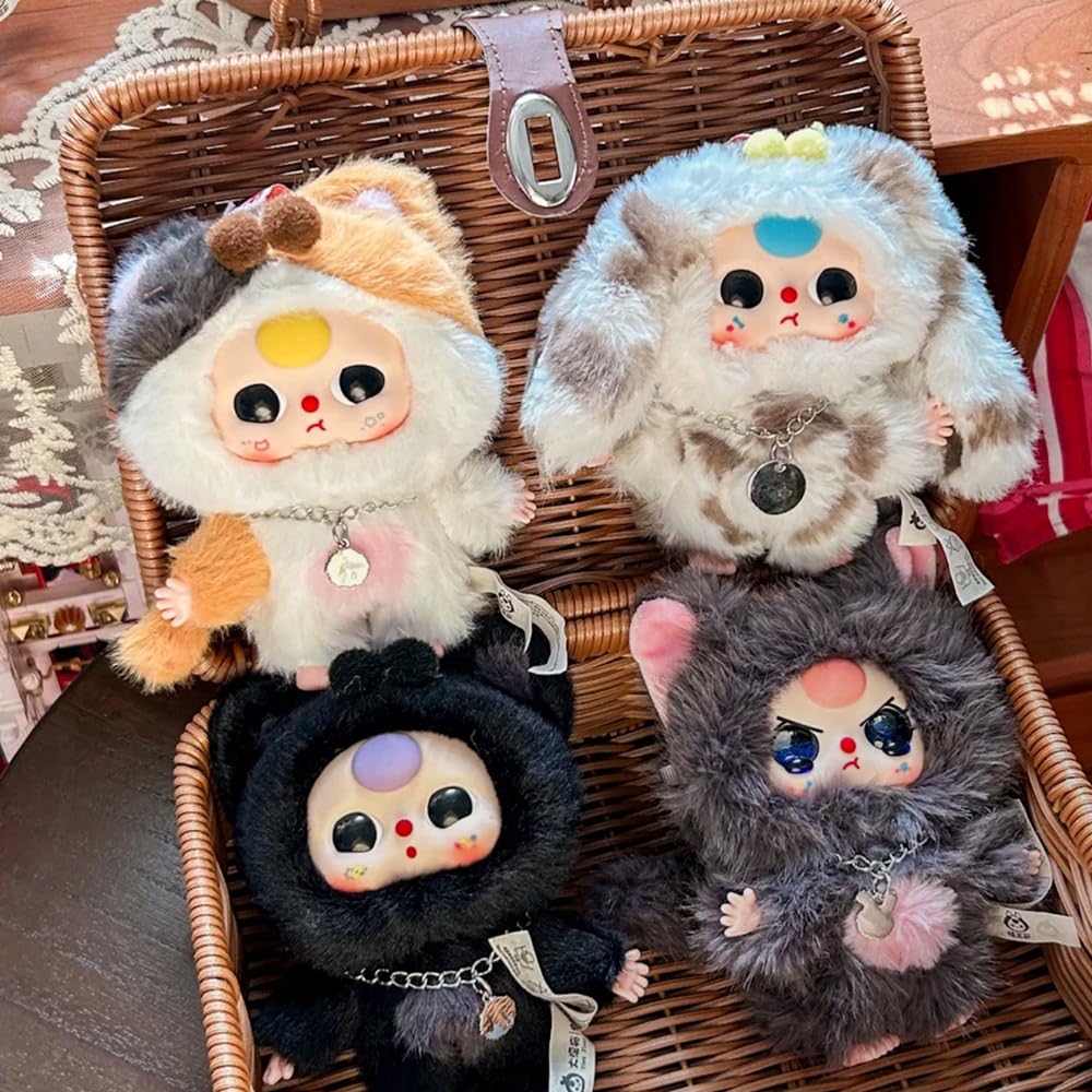 Triiter Baby Three Cat and Dog Series Plush Blind Box – 1 of 10 Styles | Collectible Figures
