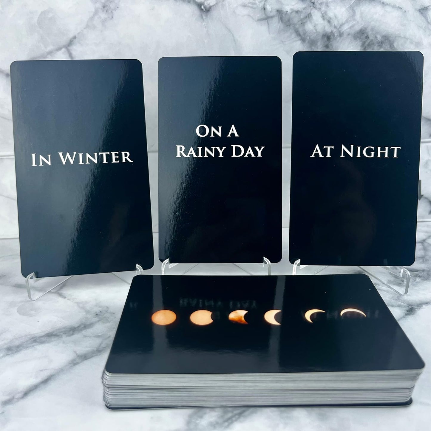 Trikendou Time Oracle Deck – Moon Will Tell You When | Time Oracle Cards for Beginners