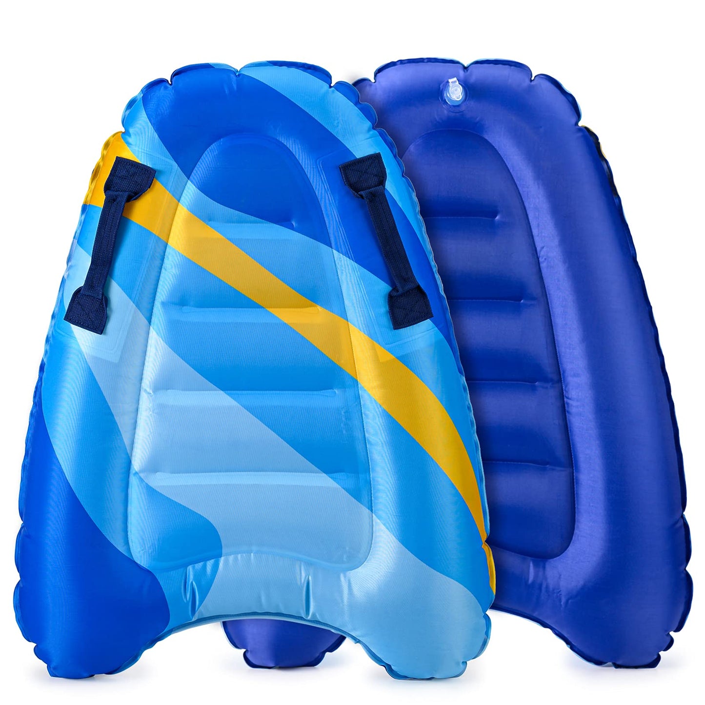 Trivamo Inflatable Boogy Board 30-Inch – Beach Slip Slide with Handles
