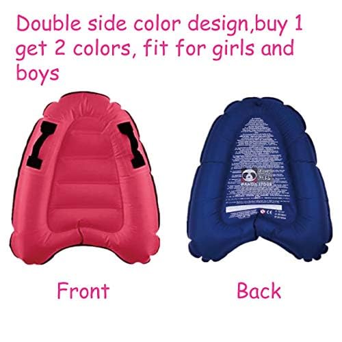 Trivamo Inflatable Surf Body Board with Handles – Lightweight, Dual-Sided Design, Learn-to-Swim Aid & Beach Fun
