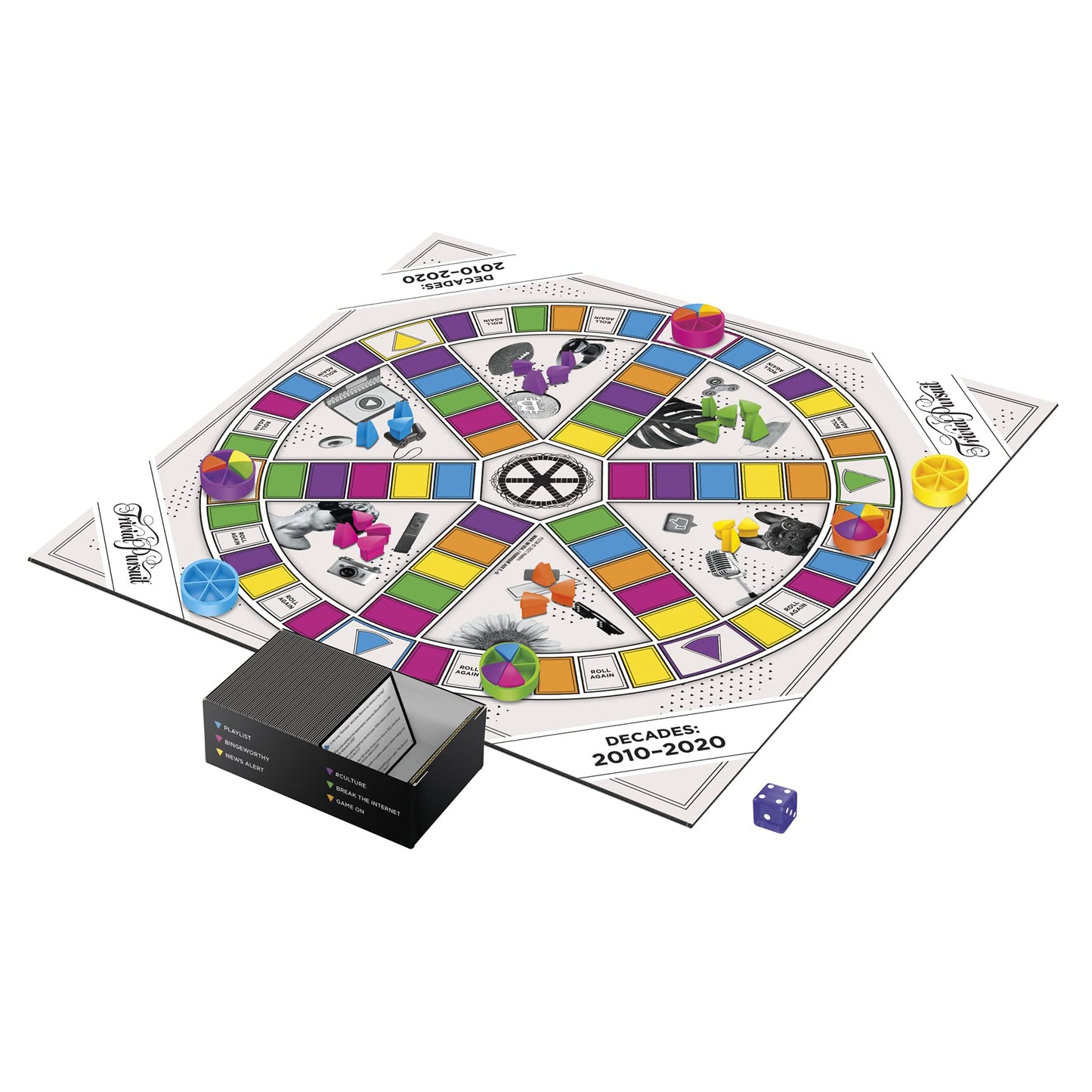 Trivial Pursuit Decades 2010–2020 Board Game – Pop Culture Trivia for 2–6 Players