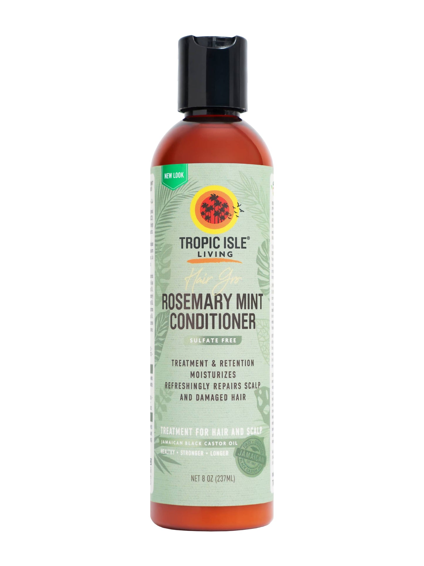 Tropic Isle Living Hair Gro Rosemary Mint Conditioner Moisture and Smoothness 237 ml/8.0 oz
