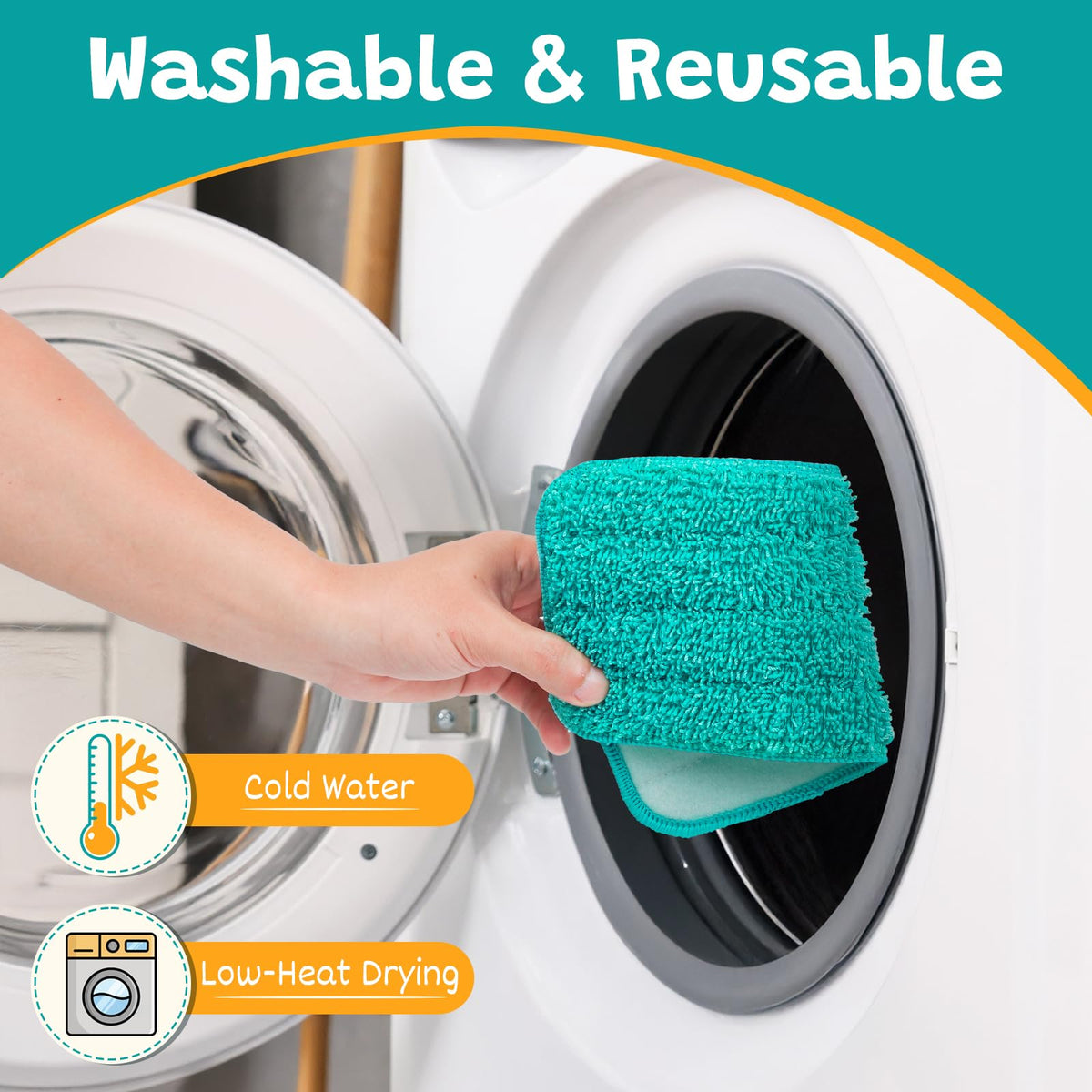 TrueYee Kids Spray Mop with Real Sprayer & Washable Pads