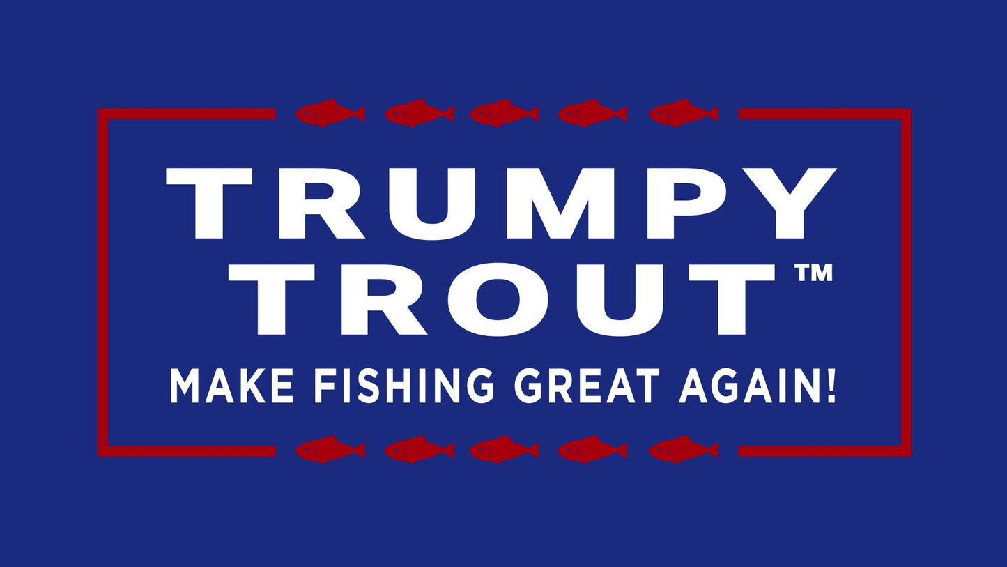 Trumpy Trout™ Talking Fish — Hilarious Animations & High-Fidelity Speeches | Wall Mount or Desk Display