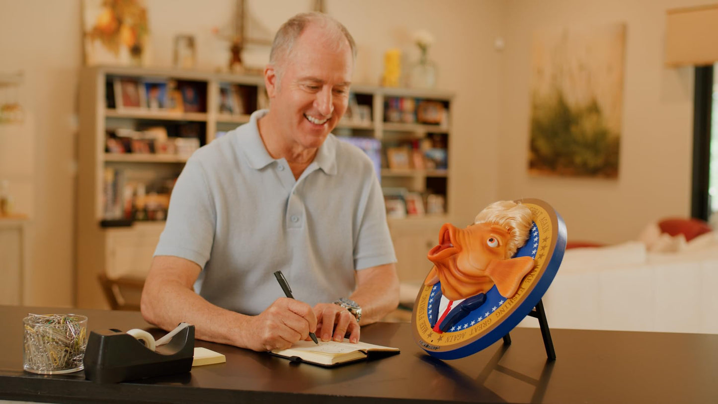 Trumpy Trout™ Talking Fish — Hilarious Animations & High-Fidelity Speeches | Wall Mount or Desk Display
