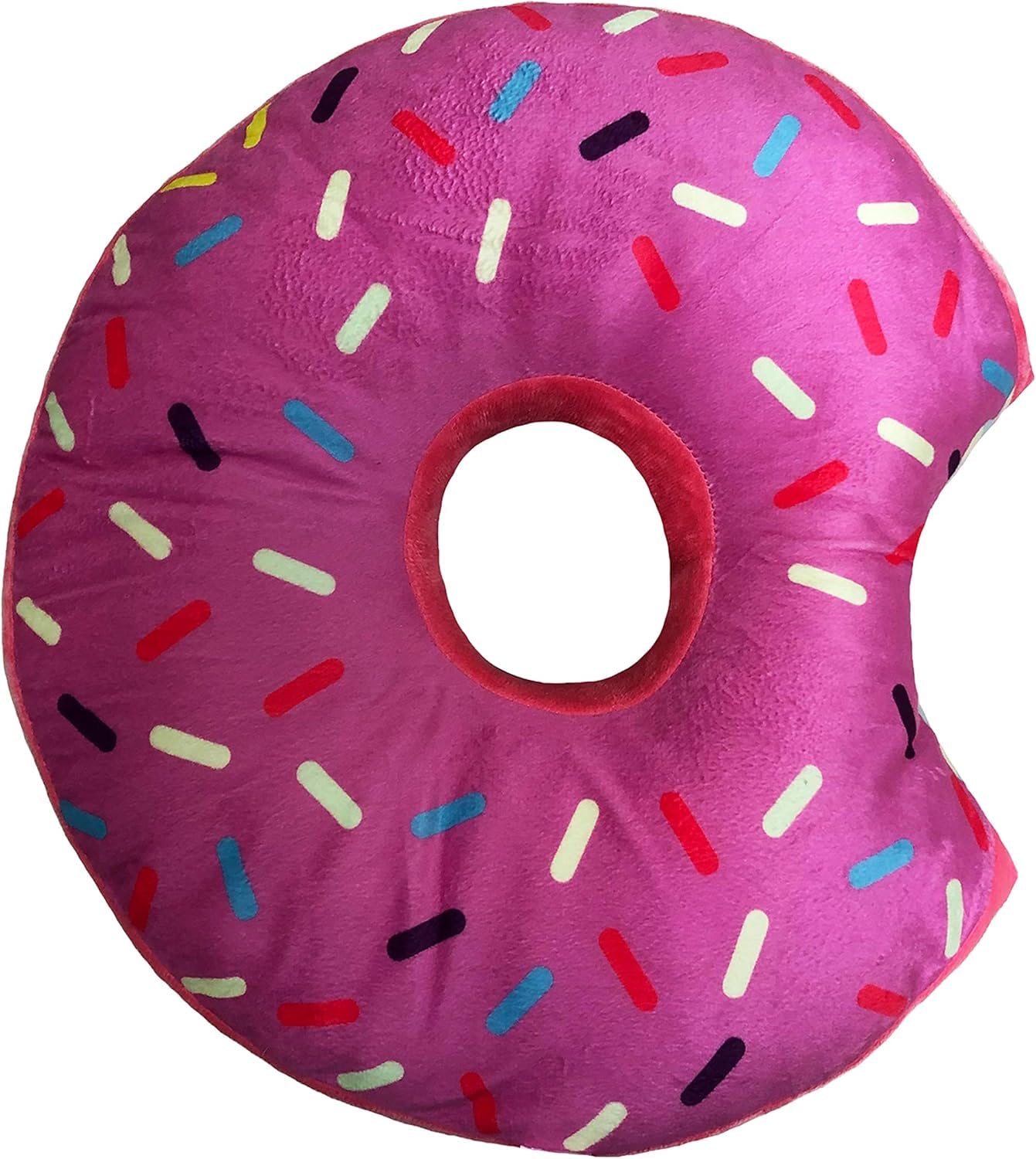 TRUYOND Donut Pillow for Ear Piercings – Comfort for Side Sleepers (Pink Icing)