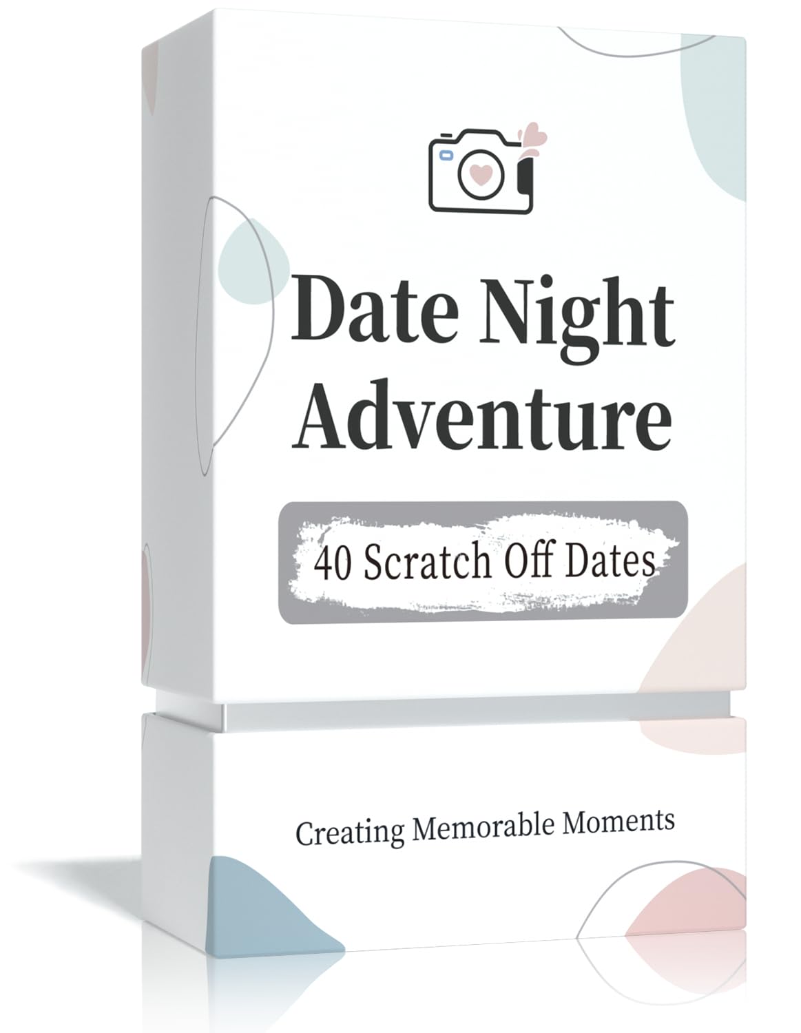 Tryuunion 40 Fun Date Night Scratch Off Cards for Couples