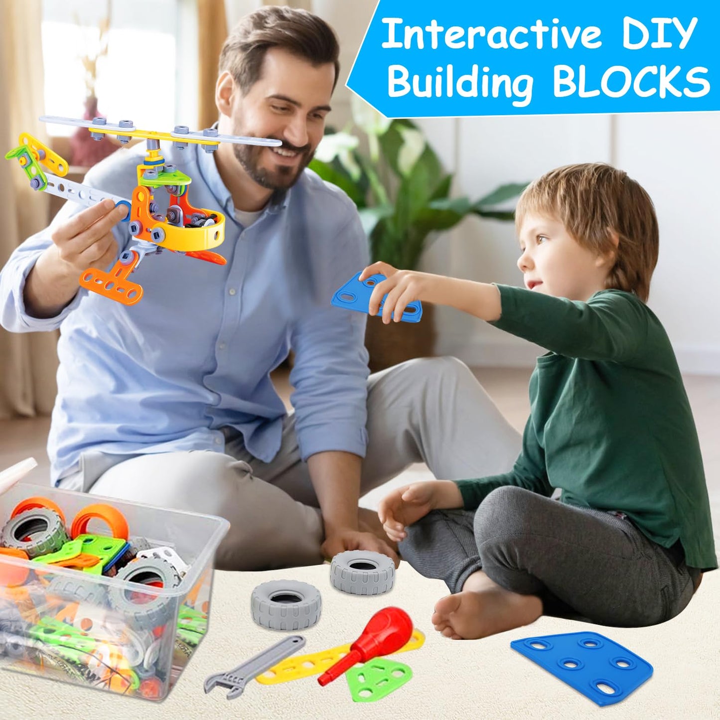 Tsomtto 10-in-1 STEM Toys for Kids 4-8 | Build, Learn & Play