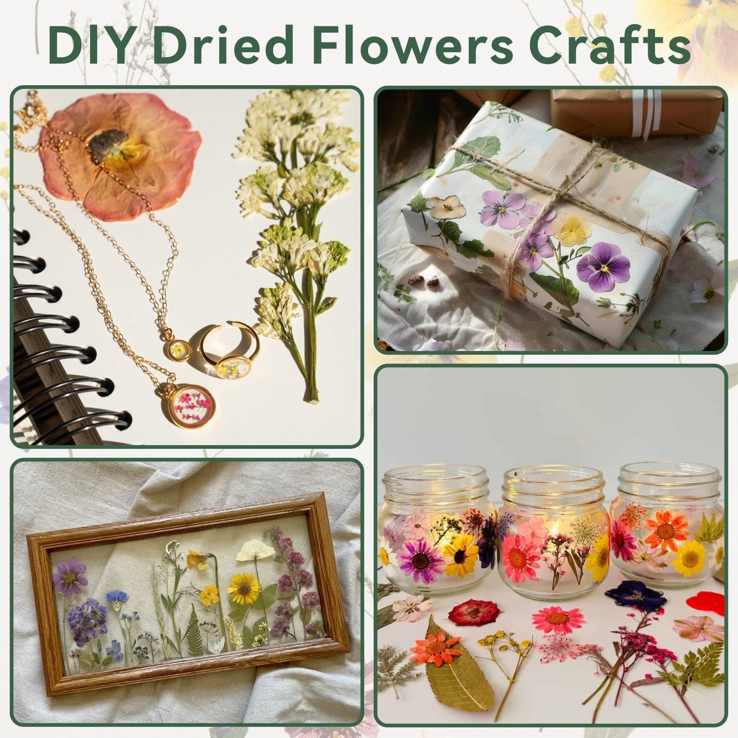 TTUGTTUG Flower Press Kit 11x11 — 10-Layer DIY Floral Press for Art, Weddings & Crafts
