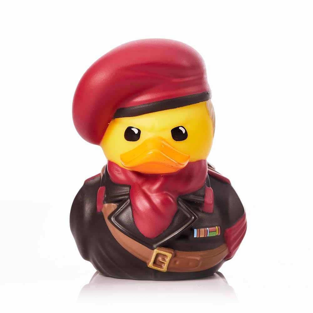 TUBBZ Mini Metal Gear Solid Revolver Ocelot Rubber Duck Vinyl Figure — Collectible Mini Cosplay Duck