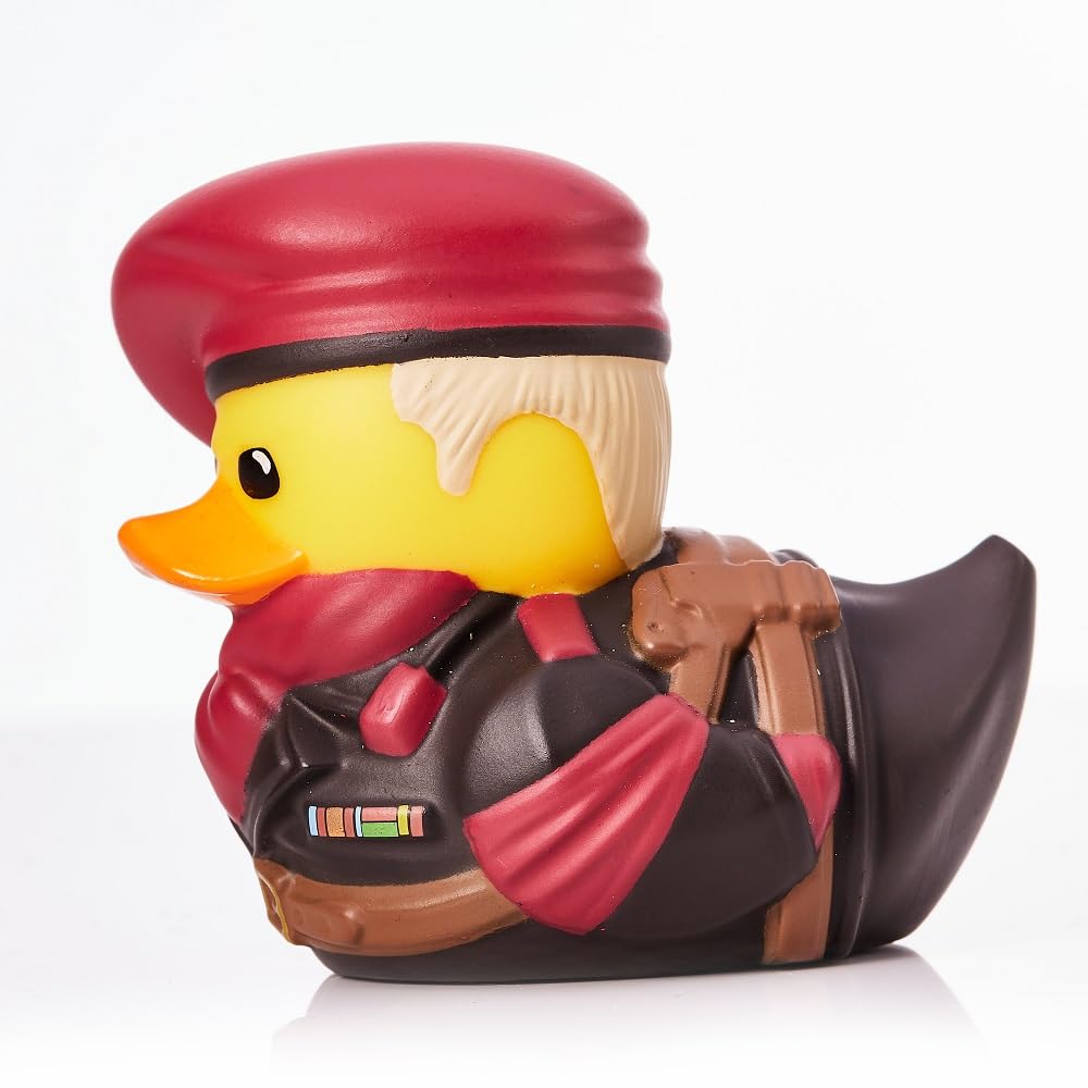 TUBBZ Mini Metal Gear Solid Revolver Ocelot Rubber Duck Vinyl Figure — Collectible Mini Cosplay Duck