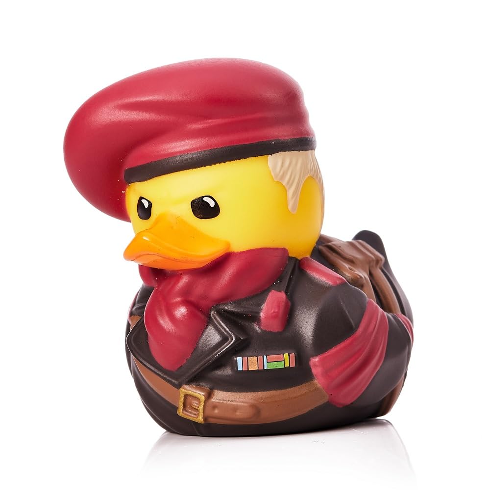 TUBBZ Mini Metal Gear Solid Revolver Ocelot Rubber Duck Vinyl Figure — Collectible Mini Cosplay Duck