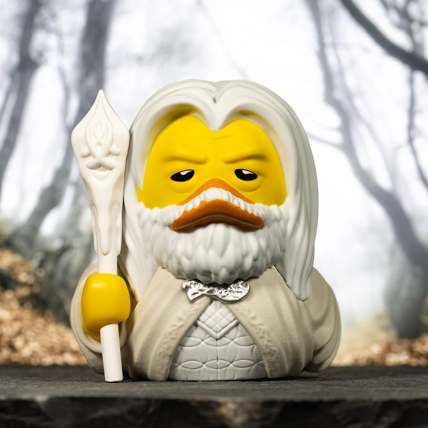 TUBBZ Boxed Edition Gandalf the White Duck – LOTR Cosplaying Vinyl Figure