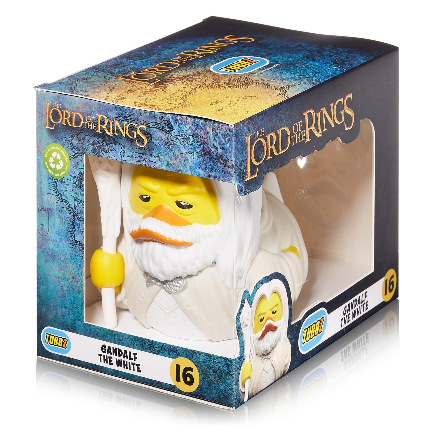 TUBBZ Boxed Edition Gandalf the White Duck – LOTR Cosplaying Vinyl Figure