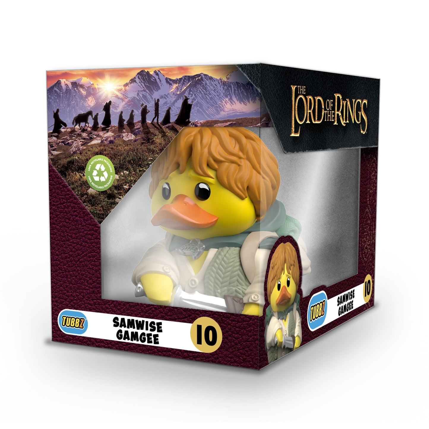 TUBBZ Boxed Edition Samwise Gamgee Cosplaying Duck – Lord of the Rings Collectible Figure