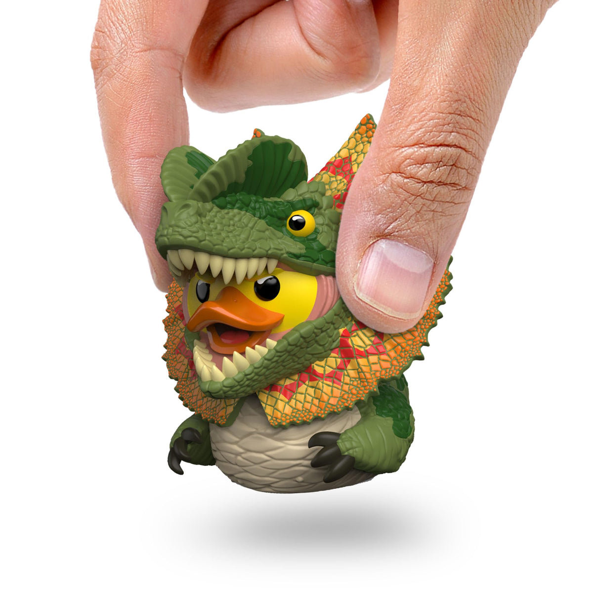 TUBBZ Mini: Jurassic World Rebirth Dilophosaurus Cosplaying Duck Vinyl Figure