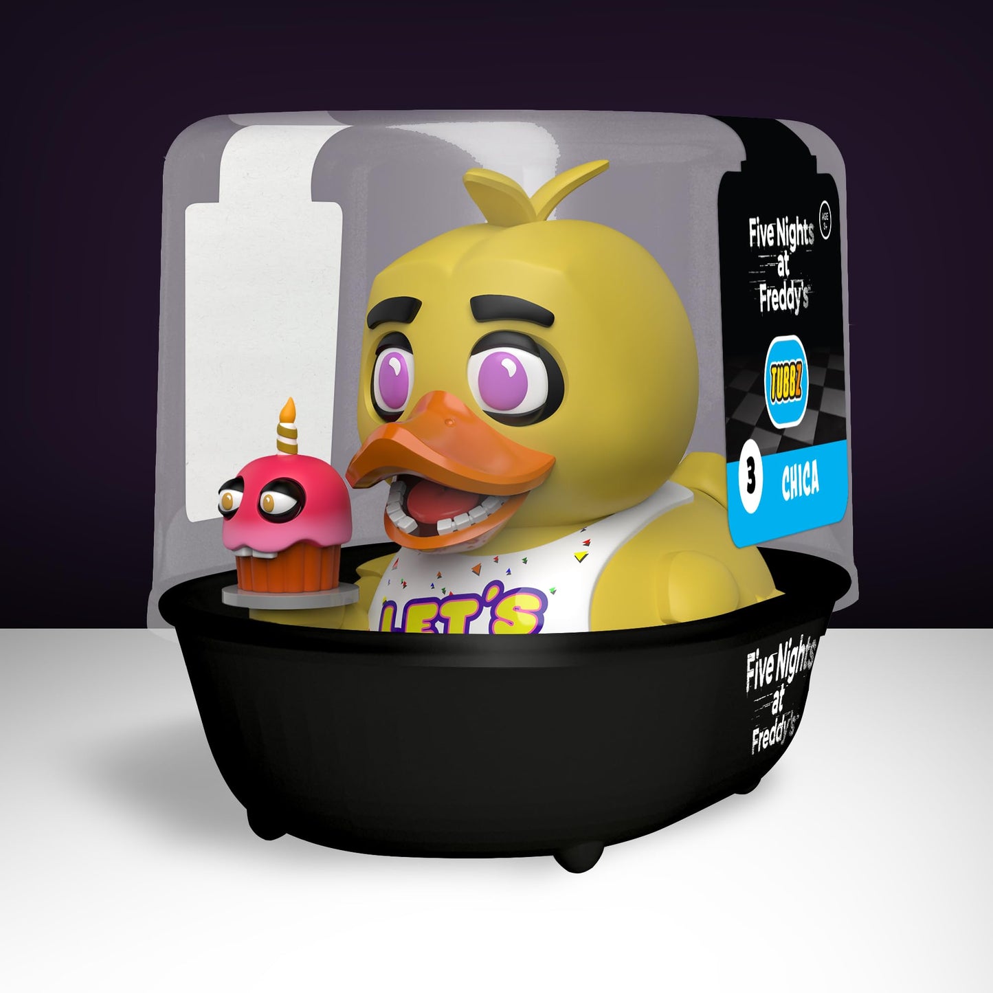 TUBBZ First Edition: Five Nights at Freddy’s Chica Cosplaying Rubber Duck Vinyl Figure