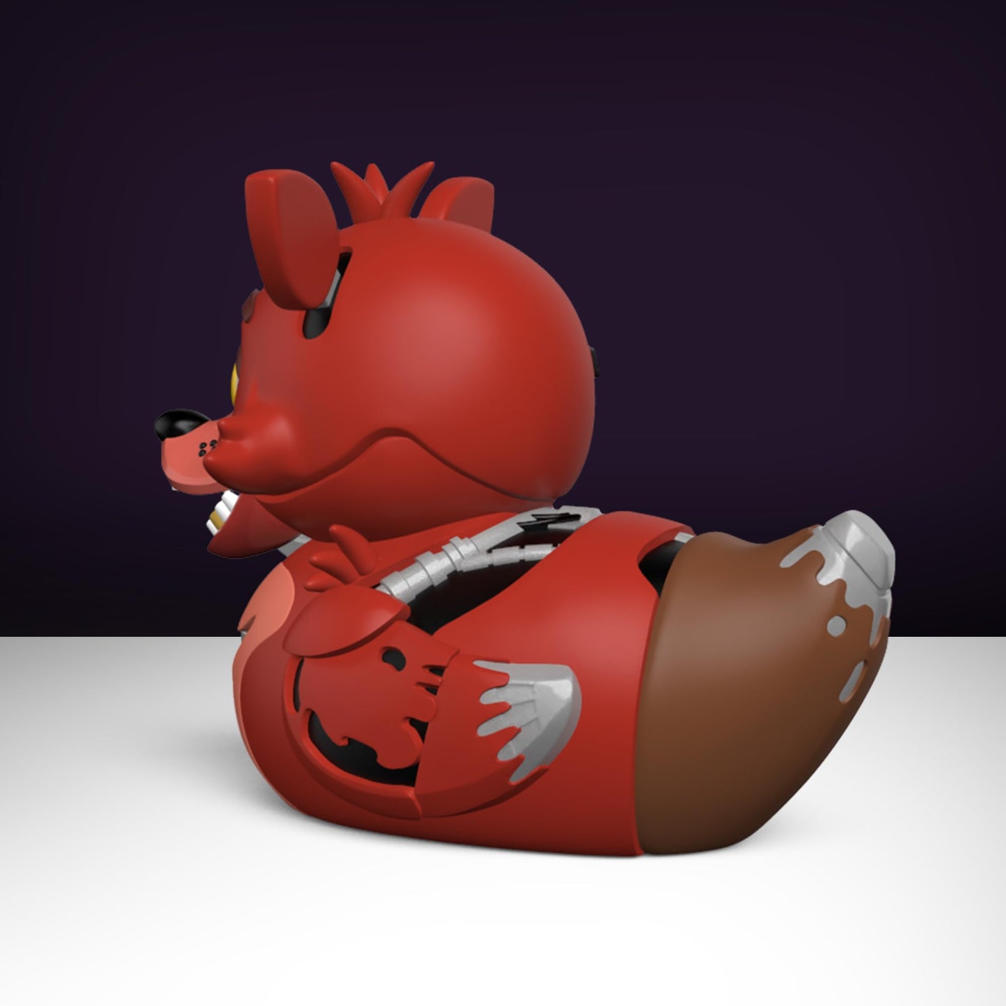TUBBZ First Edition Foxy Cosplaying Rubber Duck – FNAF Vinyl Figure