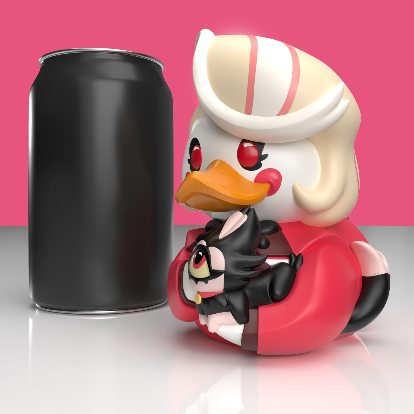 TUBBZ First Edition Hazbin Hotel Charlie Morningstar Cosplaying Rubber Duck Vinyl Figure
